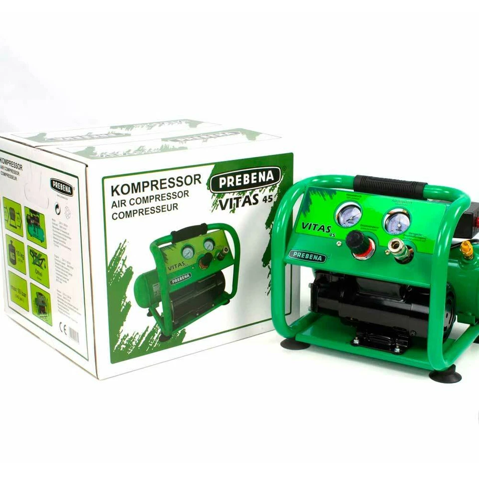 Prebena Montage Kompressor VITAS 45 Baustellenkompressor Ölfrei Neu Original