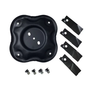 18" Quad Cut Blades & Disc fits Masport & Morrison Lawn Mowers 529594 - Picture 1 of 3