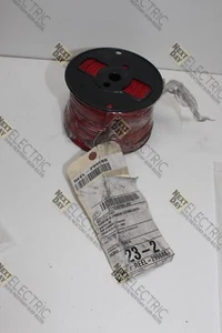 MTW, AWG16, 16 AWG Cable Building Wire Copper PVC 500ft 600v Red Machine Tool - Picture 1 of 2