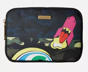 Marc Jacobs Collection Julie Verhoeven Camo Mini Tabet, Storage, Clutch - New! - Picture 1 of 10