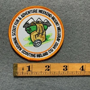 National Scout Fun & Adventure Weekend Mount Melleray Patch Scouting Ireland - Picture 1 of 2