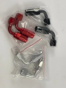 6AN 10AN Hose End Fitting 90 Degree Elbow Swivel Fitting - Picture 1 of 1