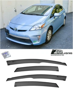 EOS For 10-15 Toyota Prius | JDM MUGEN Style Side Vents Window Visors Deflectors - Picture 1 of 12