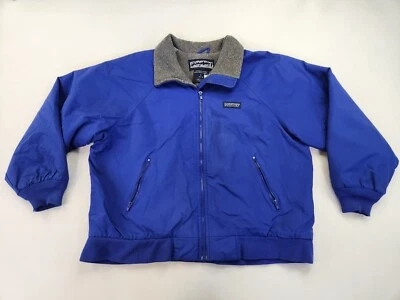 Chaqueta Abrigo Lands End Mujer L Azul Polartec Exterior Tareas Granero Utilidad Foto 1 de 4