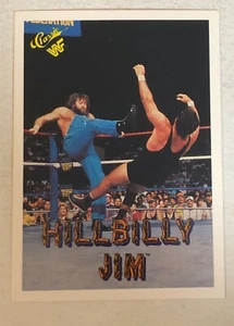 Hillbilly Jim Trading Card 1990 WWF WWE wrestling Classics #40 - Picture 1 of 2