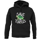 Save The Turtles - Hoodie / Hoody - Eco - Earth - Planet - Sea - Ocean - Animal