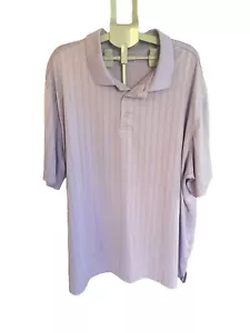 Adidas Polo Shirt Mens Lavender 4XL Stretch Performance Golf Casual Collared - Picture 1 of 6