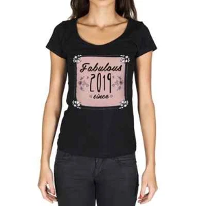 Women's Graphic T-Shirt Fabulous Woman Since 2019 5th Birthday Anniversary 5 - Picture 1 of 7