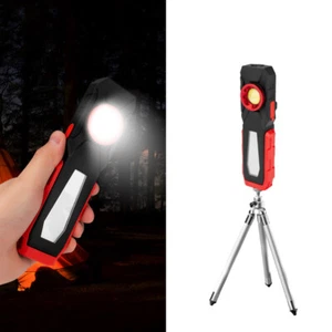 COB LED Work Light Magnetic USB Rechargeable Light 4 Mode Emergency Light Lamp - Picture 1 of 9