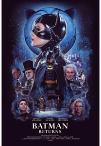 NYCC 2022 Batman Returns Rich Davies Movie Poster Giclee Print Art 24x36 Mondo - Picture 1 of 1