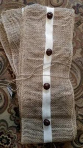 NUEVO CON ETIQUETAS 6" X 10' Arpillera Natural Oxidado Jingle Bells Rústico Navidad Guirnalda Cinta - Imagen 1 de 1