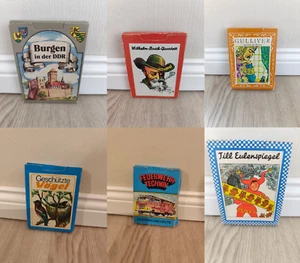 Verschiedene DDR Quartettspiele, Kartenspiele  Quartett nach Wahl - Bild 1 von 48