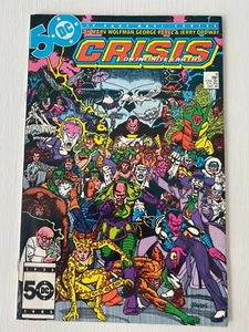 Crisis on Infinite Earths 9  WAR ZONE comic book 1985 DC George Perez HIGH GRADE - Picture 1 of 5