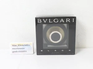 BVLGARI BLACK 2.5oz 50ml EDT Spray 100% AUTHENTIC eau de toilette fragrance NIB - Picture 1 of 24