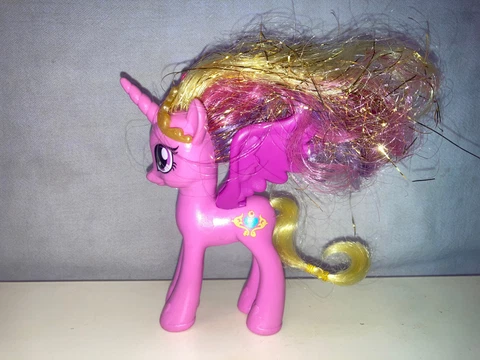 My Little Pony Princess Cadance 4" tinsel hair MLP FiM Cover
