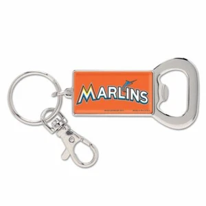 MLB MIAMI MARLINS KEY CHAIN BOTTLE OPENER NEW - Picture 1 of 1