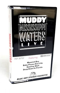 Muddy Waters–Muddy "Mississippi" Waters Live-Cassette 1979 Blue Sky – PZT 35712 - Picture 1 of 2