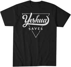 Yeshua Saves T-Shirt Hebrew Roots Messianic Yah Shirt - Picture 1 of 2
