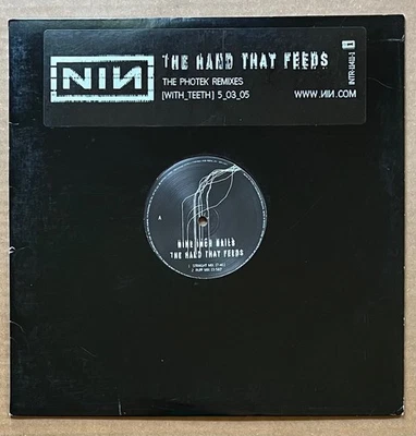 Nine Inch Nails – The Hand That Feeds (Photek Remixes) RARE promo 12" vinyl '05 Foto 1 de 2