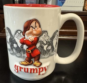 Disney Snow White & The Seven Dwarfs Grumpy 3D Ceramic Coffee Mug - Picture 1 of 6