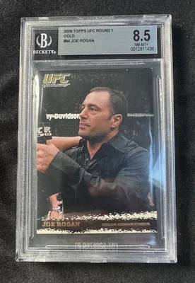 BGS 8.5 Joe Rogan 2009 Topps UFC Round 1 GOLD Rookie #94 1st Year UFC Super Rare - Image 1 of 2