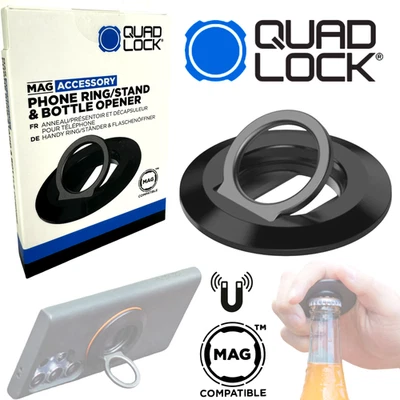 QUAD LOCK MAG Handy System Ringhalter Ständer Socket bediehn / Haltehilfe Öffner - Bild 1 von 4