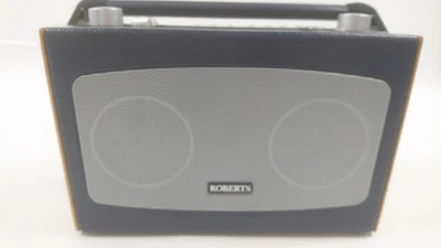 Roberts RD-11 DAB FM RDS Digital Radio With Mains Plug - Blue And Wood Finish  - Image 1 of 4