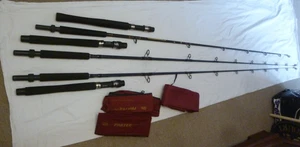 3 abu garcia boat rods 2 phazer7/6ft plus 1 workhorse 6.10ft, new - Picture 1 of 13