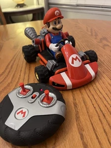 Nintendo Mario Kart RC Car Jakks Pacific 2023 Red Go Kart Remote Control Tested - Picture 1 of 10