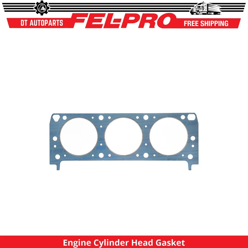 Прокладка головки блока цилиндров двигателя Chevrolet Corsica 1987-1993 годов выпуска Fel-Pro 1988 1989 - Изображение 1 из 1