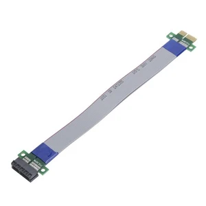 PCIE Extension Cable 1X Riser Card Extender DoubleSpeed MaletoFemale Adapter FY - Afbeelding 1 van 17