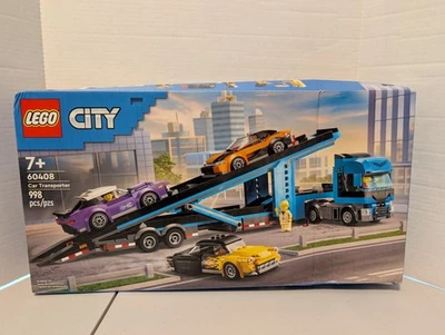 LEGO City Car Transporter Truck con Coches Deportivos 60408 - Sellado de Fábrica - Nuevo en Caja Foto 1 de 2