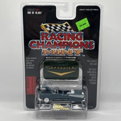 Racing Champions Mint 1957 Chevy Bel Air Blue 1:61 Diecast Issue #89 1 of 19,997 - Image 1 of 3
