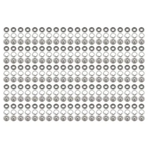 Elevate Your Clothing Projects with 100 Sets of Five Claw Buckle Fasteners - Picture 1 of 16