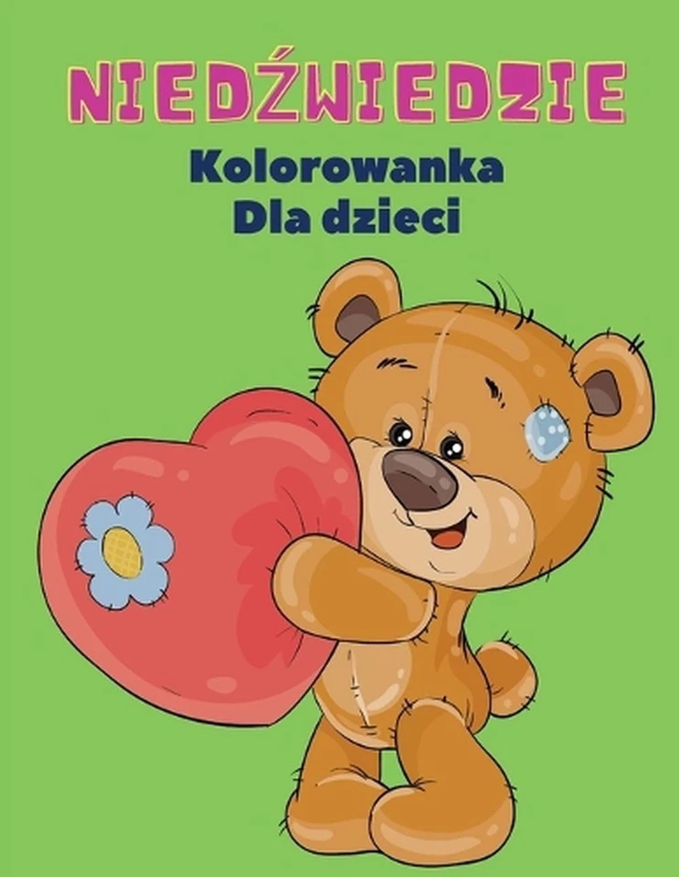 Niedwiedzie Kolorowanka dla Dzieci: Nied?wiedzie Kolorowanka dla dzieci! Unikaln - Image 1 of 1