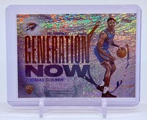 2025-26 Topps Basketball Thomas Sorber Generation Now Holo Foil Rookie RC OKC - Bild 1 von 2