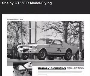Ken Miles Shelby GT350R Model Flying/Ford GT40 Sweep24hr Lemans 3 Car Poster Set - Foto 1 di 3