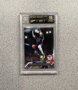 2024 Topps Now Olympic Games #30 LeBron James /35553 BGS 10 Pristine Black Label - Bild 1 von 2