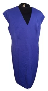 Ann Taylor Kleid Größe 18 Gerade Bleistift Raglanärmel Taille 40” Brustumfang 46” Hüfte 47 - Bild 1 von 5