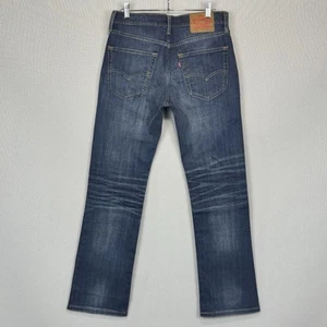 Levis Jeans Mens 31x32 Blue 527 Slim Bootcut Stretch Mid Rise Dark Wash Denim - Bild 1 von 11