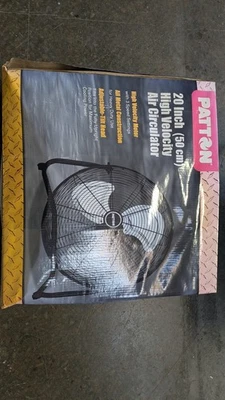 New Patton PUF2010C-BM 20" High Velocity Fan - Image 1 of 2