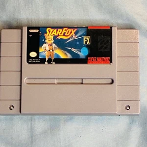 Star Fox Super FX (Super Nintendo SNES, 1993) limpio - Imagen 1 de 8