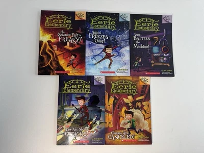 Eerie Elementary Series Set / Lot Of 5 PAPERBACK # 4 5 6 7 9 Brand New - Image 1 of 4
