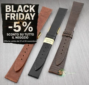 Nos Cinturino per Orologio Pelle Lucertola Autentico Lucertola Africa Morellato - Imagen 1 de 15