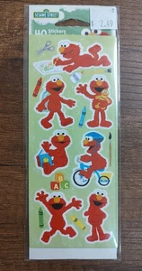 American Greetings Stickers Sesame Street Elmo Playing 4 Sheets 40 Pieces NIP - Picture 1 of 2