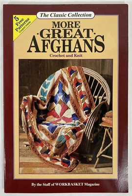 More Great Afghans The Classic Collection Crochet and Knit by Workbasket - Image 1 of 3