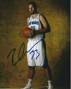 RYAN ANDERSON Signed 8 x 10 Photo NEW ORLEANS HORNETS Basketball NBA Free Ship