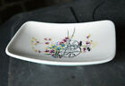 Beautiful hand-painted vintage 40s 50s 60s soap serving nibble trinket dish