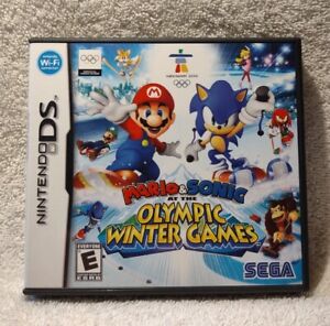 Mario & Sonic at the Olympic Winter Games (Nintendo DS, 2009) *CIB* VGC* Tested*