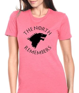 Game of Thrones "The North Remembers" Womens T-Shirt Jr. Size - Picture 1 of 6